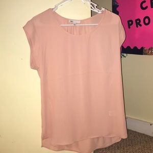 Blush pink blouse